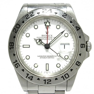 ROLEX(ロレックス) 腕時計 エクスプローラー2 16570 メンズ SS/13コマ/1999.11 白