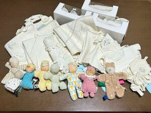 【未使用　難あり】まとめ　NOONOO DESIGN ベビー用品　赤ちゃん　ラムウールトイ 人形 BabyLeaf トイブランケット 海外ベビーグッズ　NIS