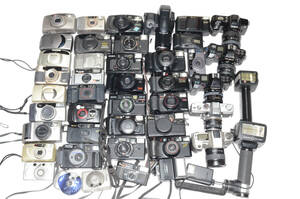 フィルムカメラ コンパクトフィルムカメラ レンジファインダー レンズ まとめて まとめ売り 色々 大量 ジャンク#099910
