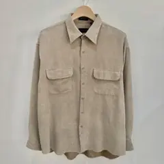 vintage 90s old shirt beige