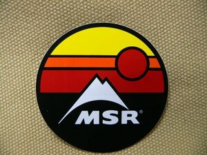 【MSR】サークル・サン”　ステッカー　made in U.S.A.　正規品