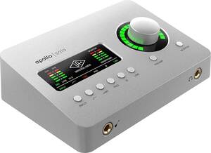 Universal Audio Apollo Solo USB アナログ2イン/4アウト USB 3 接続 ACアダプタ駆動 レコーディング向けオーディオインターフェイス