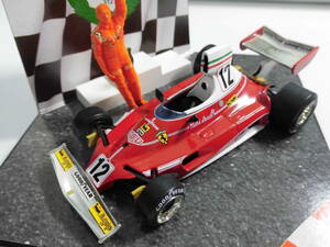 フェラーリ312T　ニキ・ラウダ　1975ワールドチャンピオン　【ビテス　1/43　F1ミニカー】　