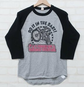 4T8937■クリックポスト対応■フラットヘッド GLORY PARK ラグランTシャツ THE FLATHEAD