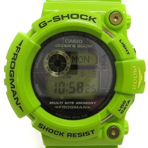 カシオジーショック CASIO G-SHOCK FROGMAN 雨蛙 イルクジ 腕時計 デジタル タフソーラー GW-200F-3JR 緑 グリーン ウォッチ ■SM1 メンズ