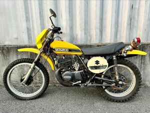 中古車 実働 現車販売 ビンテージバイク SUZUKI スズキTS400 ハスラー400 YELLOW オフロードバイク