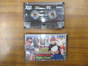 RS-5487【カセットテープ】STONE LOVE MIGHTY CROWN DAVID RODIGAN The Good The Bad The Merciless Pt.1 REGGAE レゲエ cassette tape