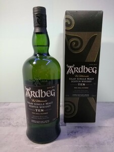 未開封品　ウイスキー　アードベッグ　Ardbeg　10年　1000ml　