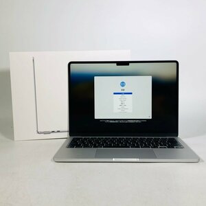 動作確認済み MacBook Air Liquid Retina 13.6インチ (Mid 2022) Apple M2 8コア/16GB/SSD 1TB シルバー MLXY3J/A