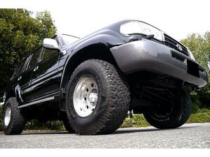 【諸費用コミ】:【伊勢崎発】 平成6年 ランドクルーザー80 4.5 VX 4WD VX 4WD リフトUP HDDナビ DVDビデオ