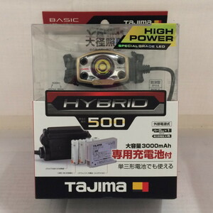 未使用Tajima タジマ LEDヘッドライト E501D セット LE-E501D-SP [jgg]