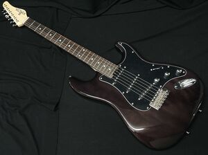 SCHECTER OL-ST-22-MH STBK R シェクター ストラトタイプ マホガニーボディ エレキギター シースルー ブラック