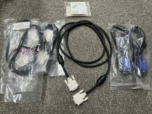 VGA / DVI ケーブル+変換アダプタ　セット