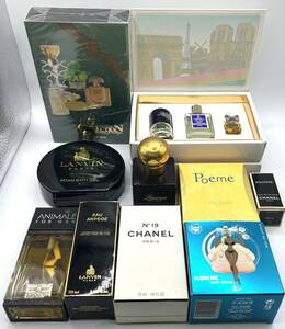 【NN】香水まとめ10点 ANIMAL FOR MEN LAUREN Ralph Lauren CHANEL parfums collection(未開封)など EDT オードトワレ フレグランス 香水