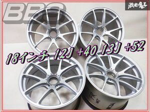 【 BBS 】 JA051 JA052 18インチ 12J +40 13J +52 センターロック式 ホイール 4本 SuperGT R35 MOLA GT-R GT500参戦車両 モーラGT-R