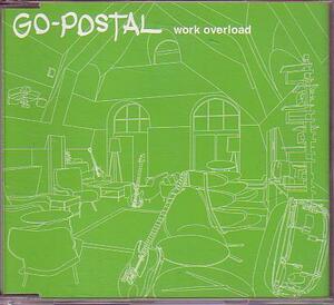 送料込即決　GO-POSTAL.CD「work overload」君が眠る墓の前で/920/too late/GPM-5001中古