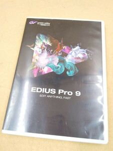 Y4-411　EDIUS Pro 9 通常版 グラスバレー ノンリニアビデオ編集ソフトウェア Grass Valley 4K HDR エディウス