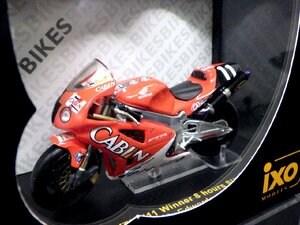 D36 未使用 ixo イクソ 1/24 ホンダ HONDA VTR #11 Winner 8 hours SUZUKA V.Rossi C.Edwards S.Ito バイク コレクション ミニカー 模型