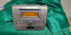 即決！ワゴンR MH23S 純正オーディオ デッキ CDプレーヤー/FM/AM/MP3　PS-3075J-B　送料無料！！
