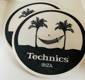 Technics ターンテーブル スリップマット 2枚セット