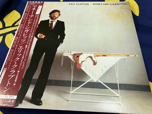 Eric Clapton★中古LP国内盤帯付「エリック・クラプトン～マネー・アンド・シガレッツ」