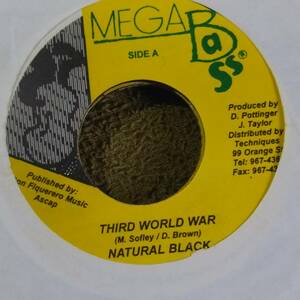 World Riddim Single 3枚Set from Mega Bass Natural Black Frankie Paul Norris Man