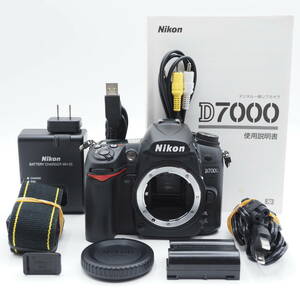 ★ショット数3,573回・新品級★ Nikon ニコン デジタル一眼レフカメラ D7000 ボディ #2130