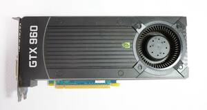 ★NVIDIA GEFORCE GTX960 2GB★グラフィックボード 中古品 通電確認済み G007