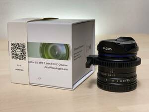 新品同様 LAOWA 7.5mm F2 MFT ラオワ マイクロフォーサーズ