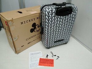 ART WELD ディズニー ミッキーマウス キャリーケース スーツケース MICKEY MOUSE 旅行 トランク ミッキー 総柄 鍵