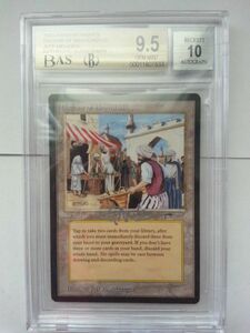 ●MTG● AN Bazaar of Baghdad(英語 サイン BAS BGS 9.5)