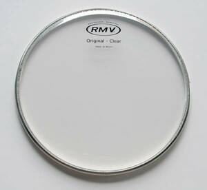 ◆◆RMV ドラムヘッド　PTMシリーズ　8インチ　シングルプライのクリアーヘッド　特価、即決です！