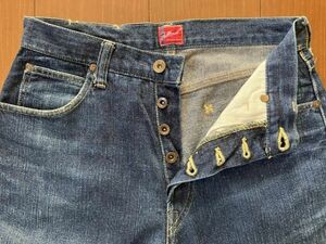 W28×L30★約15年前 ネオ・ビンテージ FULLCOUNT フルカウント 幻の 品番 1107 LEE リー Cowboy Jeans カウボーイ モデル レプリカ デニム