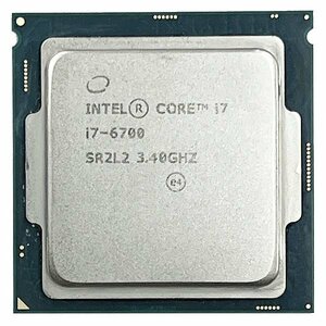 CPU Intel Core i7-6700 第6世代 3.40GHz SR2L2 動作確認済 中古 PCパーツ 修理 部品 パーツ YA3036
