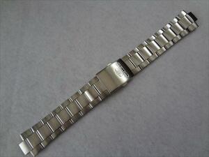 Seiko 純正 腕時計ベルト 7S26-02F0 SNK607KC 用 10mm ステンレスバンド 3277JB