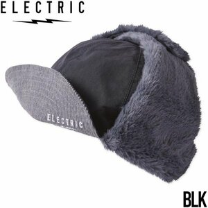 【送料無料】帽子 耳当て付きキャップ イヤーフラップ ELECTRIC エレクトリック BOMBER CAP E24F22 日本代理店正規品 BLK