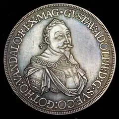 B999 クラウン銀貨　1632年　ローマ帝国　大型硬貨