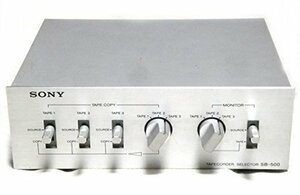 【中古】 SONY SB-500 テープデッキセレクター