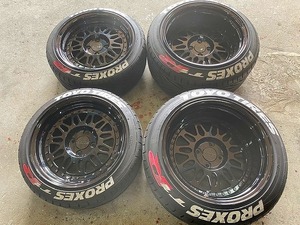 ★即決　レア　アイフォース　FD-11SM　15×8　16×10　トーヨー　195/45ｒ15　225/45ｒ16　ホンダ　S660　オーバーフェンダー