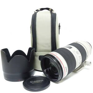 Canon ZOOM LENS EF 70-200mm 1:2.8 L IS Ⅱ USM カメラレンズ ケース付き 動作未確認　80サイズ発送 K-2619725-282-mrrz