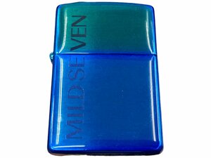 zippo (ジッポー) ライター マイルドセブン メビウス タバコ 煙草 懸賞品 非売品 2001年製 ブルー 雑貨/004