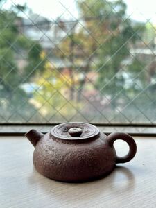 中国宜興 紫砂壺 急須 茶壺 茶器 単穴 茶道具 時代物 古玩 中国美術 煎茶道具 