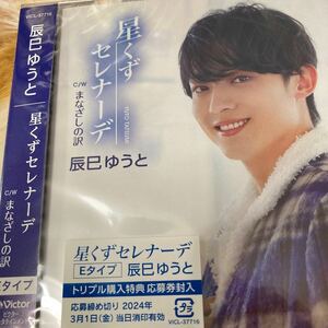 【CD】 辰巳ゆうと／星くずセレナーデ (Eタイプ)