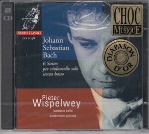 [2CD/Channel]バッハ:無伴奏チェロ組曲全曲(第1-6番)BWV.1007-1012P.ウィスペルウェイ(vc) 1998.1