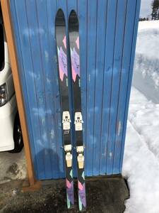 ニシザワ　スキー板 175cm? marker ビンディング