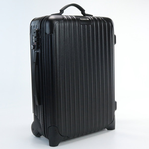 中古リモワRIMOWA SALSA ポリカーボネート　キャリーケース　ブランド 851.52.01 ブラック系　 ランク：AB us-2