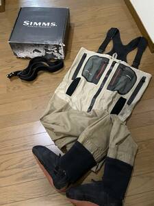 SIMMS　シムス　G4Z　STOCKIGFOOT WADERS ストッキングフット　ウェーダー　US Mサイズ