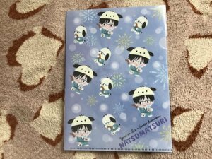 Aクリアファイル　ユーリ!!! on ICE サンリオキャラクターズ テレ朝夏祭り 青葉台 ヴィクトル　ポムポムプリン 2枚セット