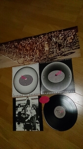 クィーン ジャズ アメリカ盤レコード３つ折り畳み式ポスター
