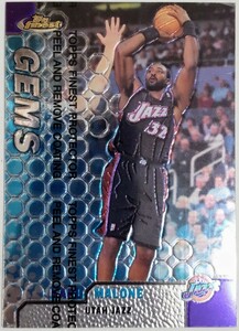 1999-00 Topps Finest GEMS #108 Karl Malone カール・マローン